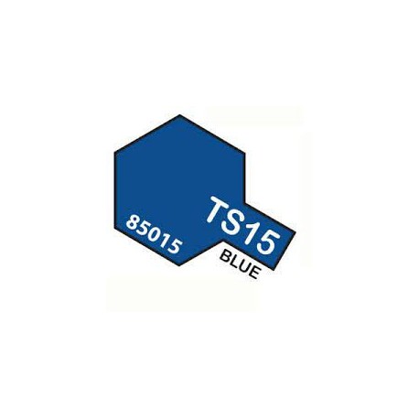 Spray Blue Brillante (85015). Bote 100 ml. Marca Tamiya. Ref: TS-15.