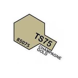 Spray Champagne Gold ( 85075 ). Bote 100 ml. Marca Tamiya. Ref: TS-75. 2
