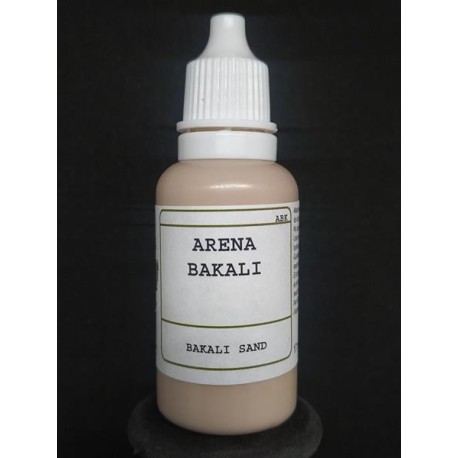 Acrilico ARENA BAKALI, BAKALI SAND. Bote 17 ml. Marca BMR. Ref: ABK.