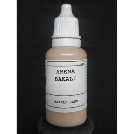 Acrilico ARENA BAKALI, BAKALI SAND. Bote 17 ml. Marca BMR. Ref: ABK.