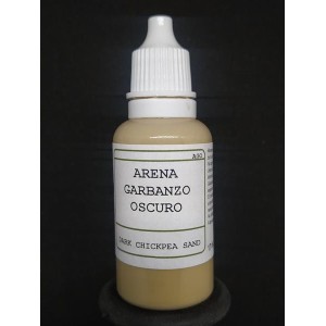 Acrilico ARENA GARBANZO OSCURO, DARK CHICKPEA SAND. Bote 17 ml. Marca BMR. Ref: AGO.