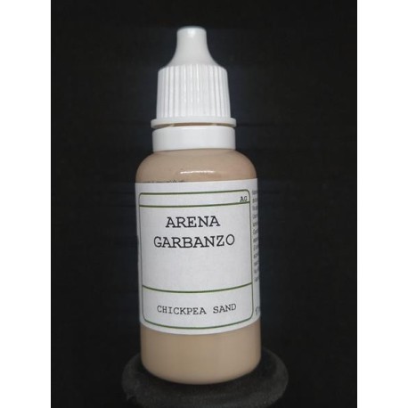 Acrilico ARENA GARBANZO, CHICKPEA SAND. Bote 17 ml. Marca BMR. Ref: AG.