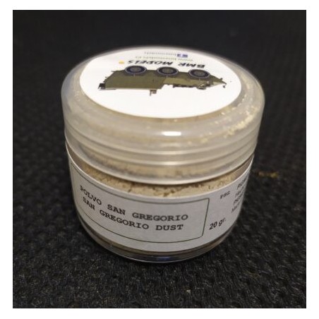 PIGMENTO POLVO DE SAN GREGORIO. Bote 20 gr. Marca BMR. Ref: PSG.