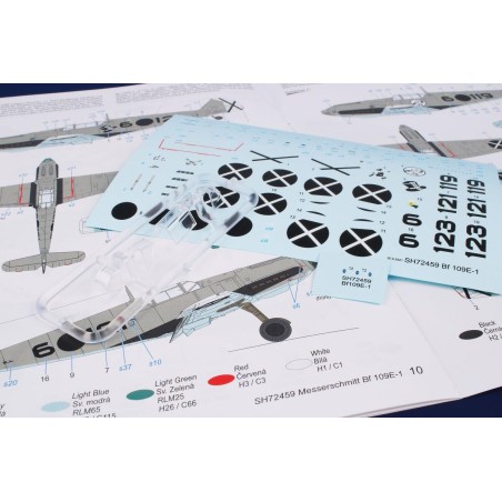 Messerschmitt Bf 109E-1 ‘J/88 Legion Condor. Escala 1:72. Marca Special Hobby. Ref: 72459.