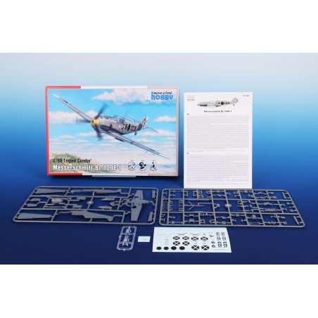 Messerschmitt Bf 109E-1 ‘J/88 Legion Condor. Escala 1:72. Marca Special Hobby. Ref: 72459.