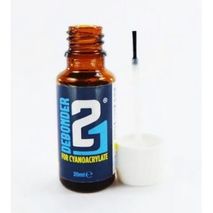 DEBONDER 21- Removedor de cianoacrilato. Bote de 20ml. Marca Colla21. Ref: DEBONDER 21.