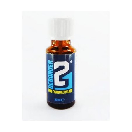 DEBONDER 21- Removedor de cianoacrilato. Bote de 20ml. Marca Colla21. Ref: DEBONDER 21.