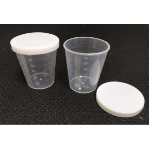Vasos para medidores para mezclas. Bote 30ml. 4 ud. Marca BMR. Ref: VM30. 2