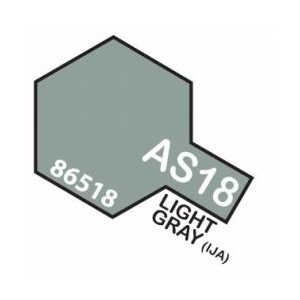 Spray Aircraft LIGHT GRAY. Bote 100 ml. Marca Tamiya. Ref: AS-18.
