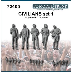 Civiles 1. Escala 1:72. Marca FCmodeltrend. Ref: 72405.