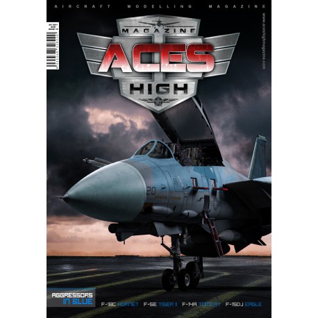 Revista ACES HIGH 19: AGGRESSORS IN BLUE. Marca AK Interactive. Ref: AK2942.