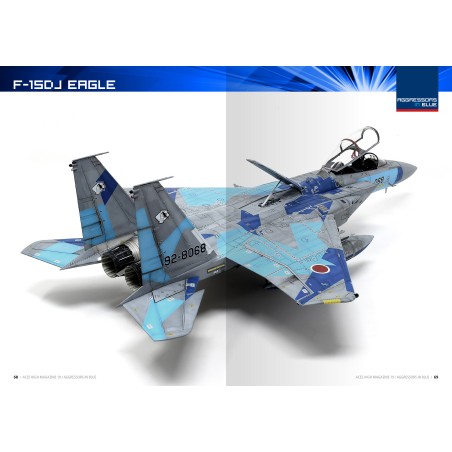 Revista ACES HIGH 19: AGGRESSORS IN BLUE. Marca AK Interactive. Ref: AK2942.