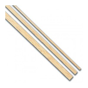 Listones madera Tilo  2 x 4 x 1000 mm. Paquete de 7 unidades. Marca Dismoer. Ref: 35018.