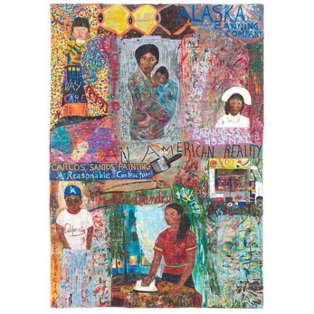 I Thought the Streets Were Paved With Gold, Puzzle VERTICAL, 1000 pz. Marca ART&FABLE. Ref: AF22.