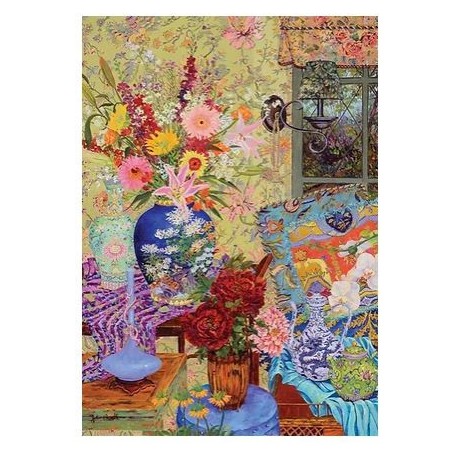 Window Nook, Puzzle Vertical, 1000 pz. Marca ART&FABLE. Ref: AF28.
