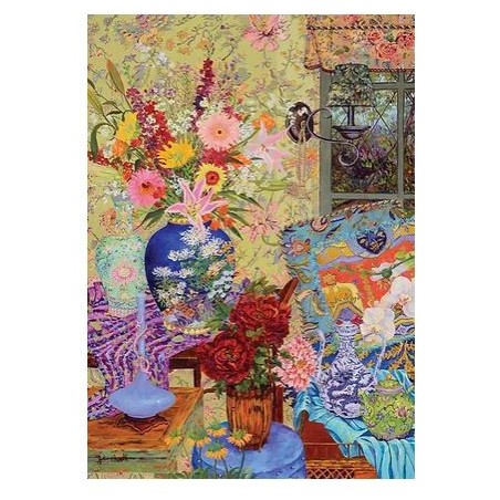 Window Nook, Puzzle Vertical, 1000 pz. Marca ART&FABLE. Ref: AF28.