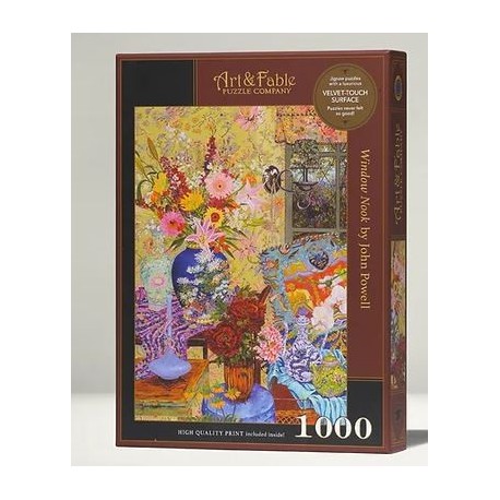 Window Nook, Puzzle Vertical, 1000 pz. Marca ART&FABLE. Ref: AF28.
