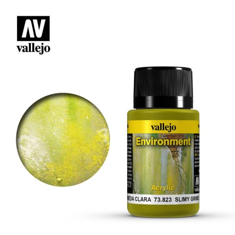 Weathering effects, Suciedad humeda Clara. Bote de 40 ml. Marca Vallejo. Ref: 73.823.