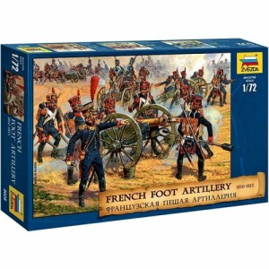 Artillería Francesa. Escala 1:72. Marca Zvezda. Ref: 8028.