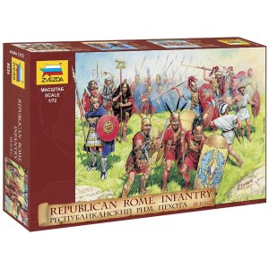 Republican Rome. Infantry III-II. Escala 1:72. Marca Zvezda. Ref: 8034.