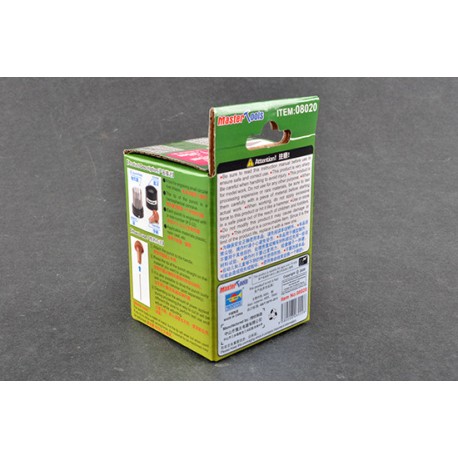 Punzón de micro remaches HG, (23 Pcs , 0.25mm-1.35mm). Marca Trumpeter. Ref: 08020.