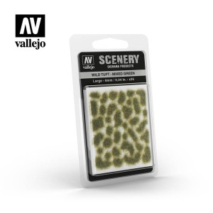 Scenery, Wild Tuft – Mixed Green. Marca Vallejo. Ref: SC416.