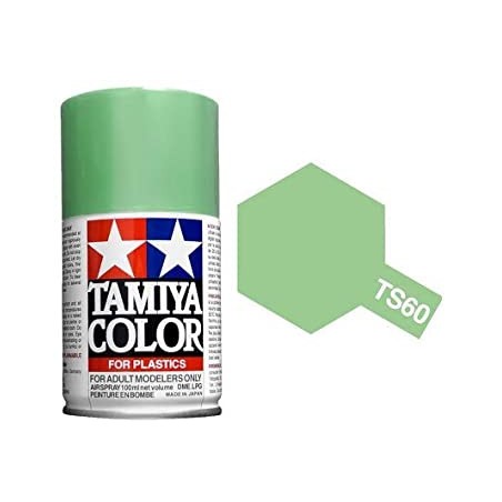 Spray Pearl Green, (85060). Bote 100 ml. Marca Tamiya. Ref: TS-60.
