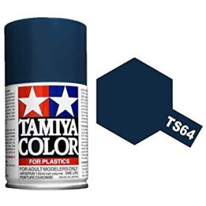 Spray Dark Mica Blue Gloss, (85064). Bote 100 ml. Marca Tamiya. Ref: TS-64.