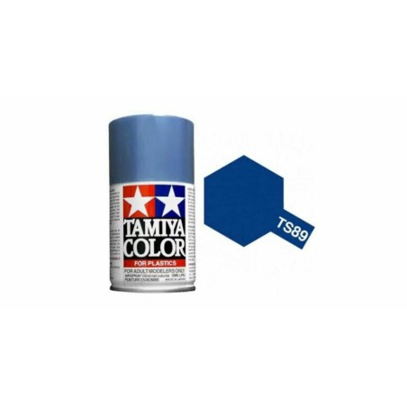 Spray Pearl Blue, (85089). Bote 100 ml. Marca Tamiya. Ref: TS-89.