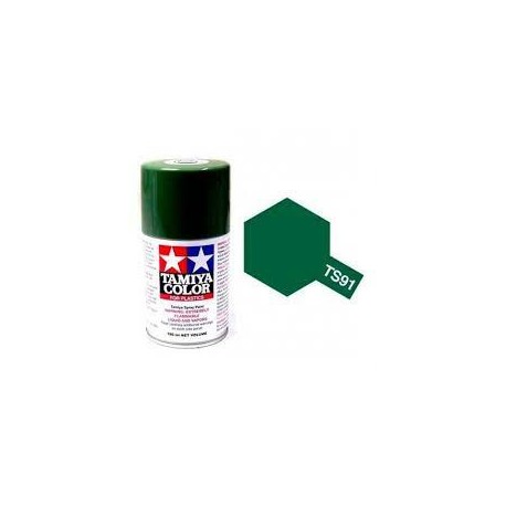 Spray Dark Green (JGSDF), (85091). Bote 100 ml. Marca Tamiya. Ref: TS-91.