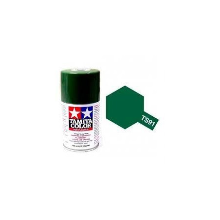 Spray Dark Green (JGSDF), (85091). Bote 100 ml. Marca Tamiya. Ref: TS-91.