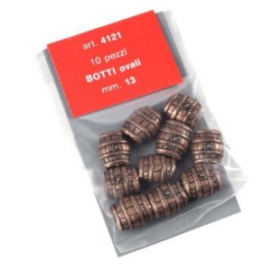 Pasadores de metal para mástiles. 25x25x18 mm, 1 unidad. Marca Amati. Ref: 410703, 4107/03.