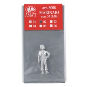 Figura marinero 35 mm. Escala 1:44 A  1:56. Marca Amati. Ref: 800802.