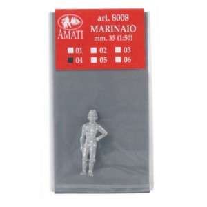 Figura marinero 35 mm. Escala 1:44 A  1:56. Marca Amati. Ref: 800804.