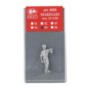 Figura marinero 35 mm. Escala 1:44 A  1:56. Marca Amati. Ref: 800805.