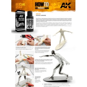 SUPER CHROME. Contiene 60 ml. Marca AK Interactive. Ref: AK9198. 2