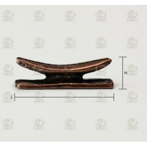 Cornamusa de 16 mm. Paquete de 5 unidades. Marca Amati. Ref: 4935/16, 493516.