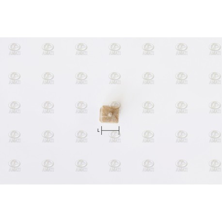 Columnas madera Boj 15 mm. 10 unidades. Marca Amati. Ref: 403015, 4030/15.