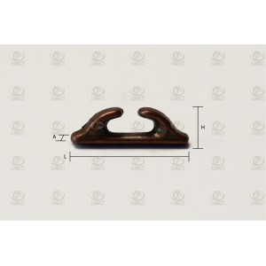 Guia estaca bruñida 12mm. 5 unidades. Marca Amati. Ref: 4920/12, 492012.
