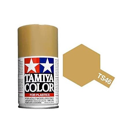 Spray Arena Claro, (85046). Bote 100 ml. Marca Tamiya. Ref: TS-46, TS46.