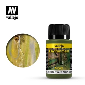 Weathering effects, Suciedad Húmeda Oscura. Bote de 40 ml. Marca Vallejo. Ref: 73.822.
