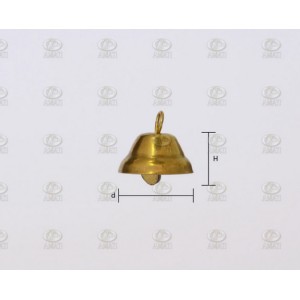Campanas, 10 mm. 2 unidades. Marca Amati. Ref: 4142.