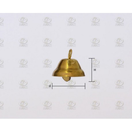 Campanas, 10 mm. 2 unidades. Marca Amati. Ref: 4142.