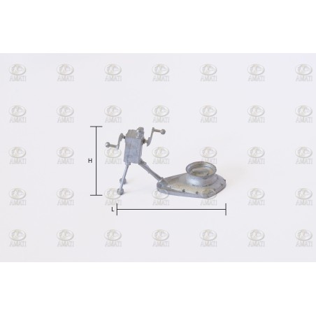 Molinete Horizontal 35 x 20mm, 1 und. Marca Amati. Ref: 411910, 4119/10.