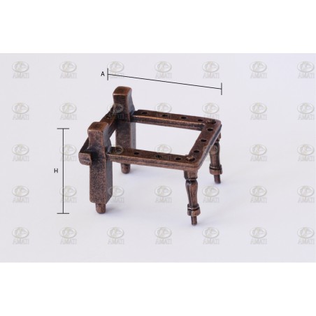 Cabillero. 17x20x12mm. 1Ud. Marca Amati. Ref: 4107/02, 410702.