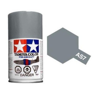 Spray Gris Neutral ( USAAF ). Bote 100 ml. Marca Tamiya. Ref: AS-7, AS7.