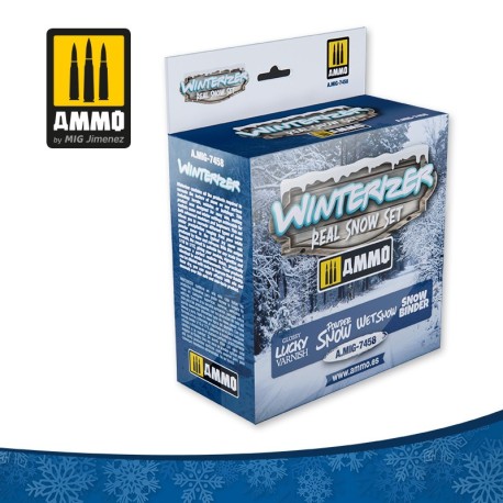 WINTERIZER SET.  Marca Ammo of Mig Jimenez. Ref: AMIG7458.