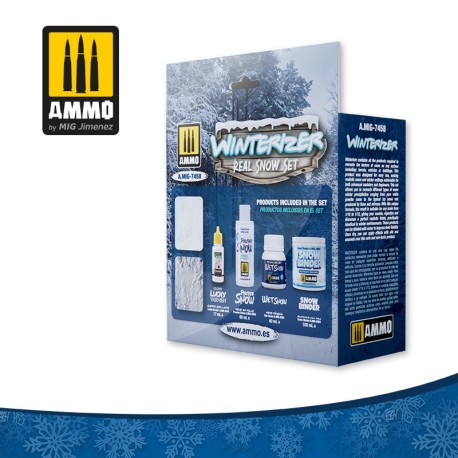 WINTERIZER SET.  Marca Ammo of Mig Jimenez. Ref: AMIG7458.