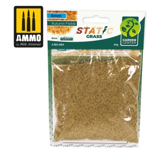 Hierba estática - Campos de Otoño – 6mm. Marca Ammo of Mig Jimenez. Ref: AMIG8805.