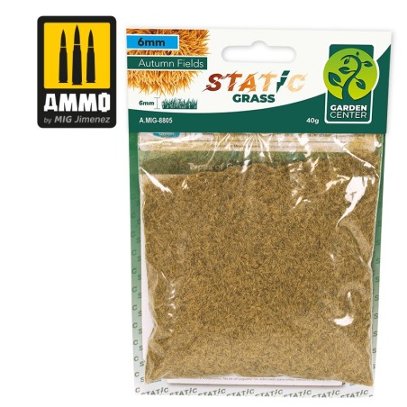 Hierba estática - Campos de Otoño – 6mm. Marca Ammo of Mig Jimenez. Ref: AMIG8805.